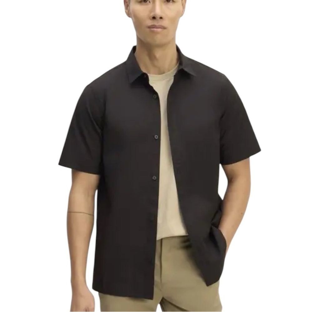 Everlane The Supima Cotton Short Sleeve Button Down Shirt